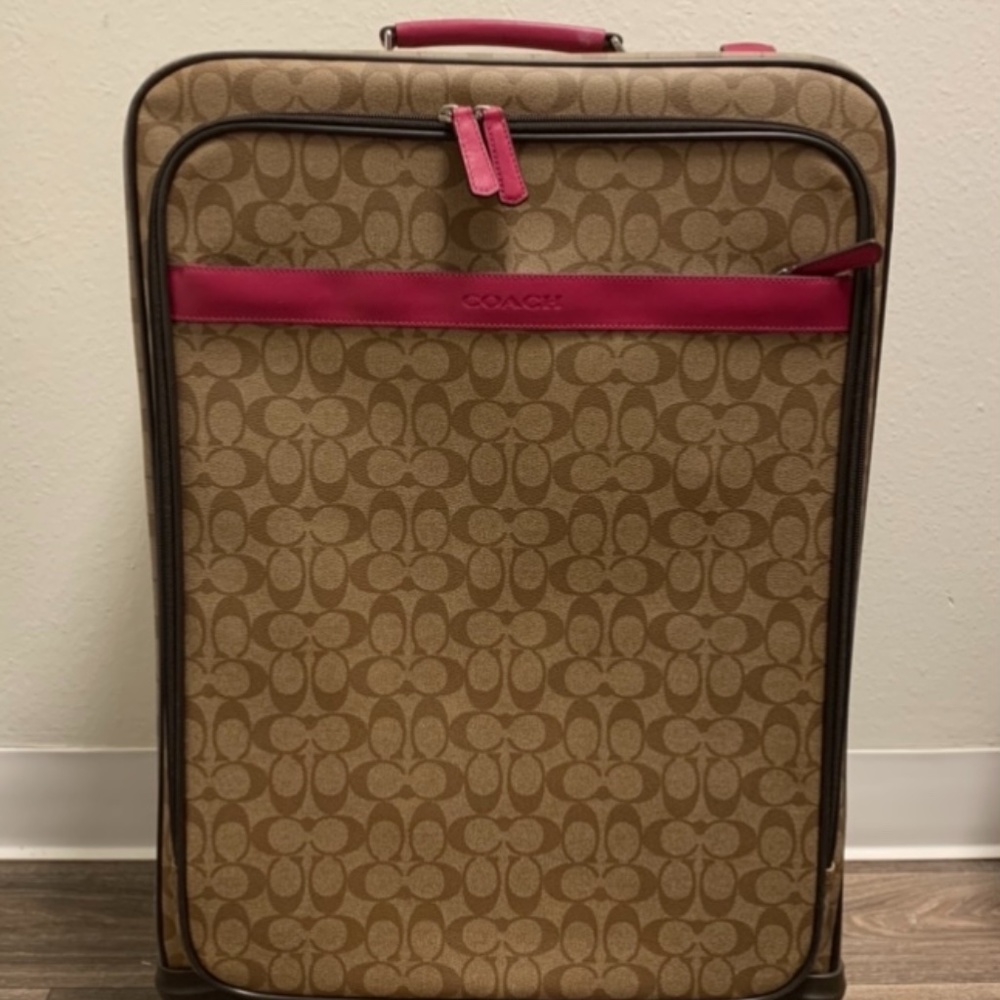 Coach Wheeled Carry-On Luggage - Picture 1 of 6